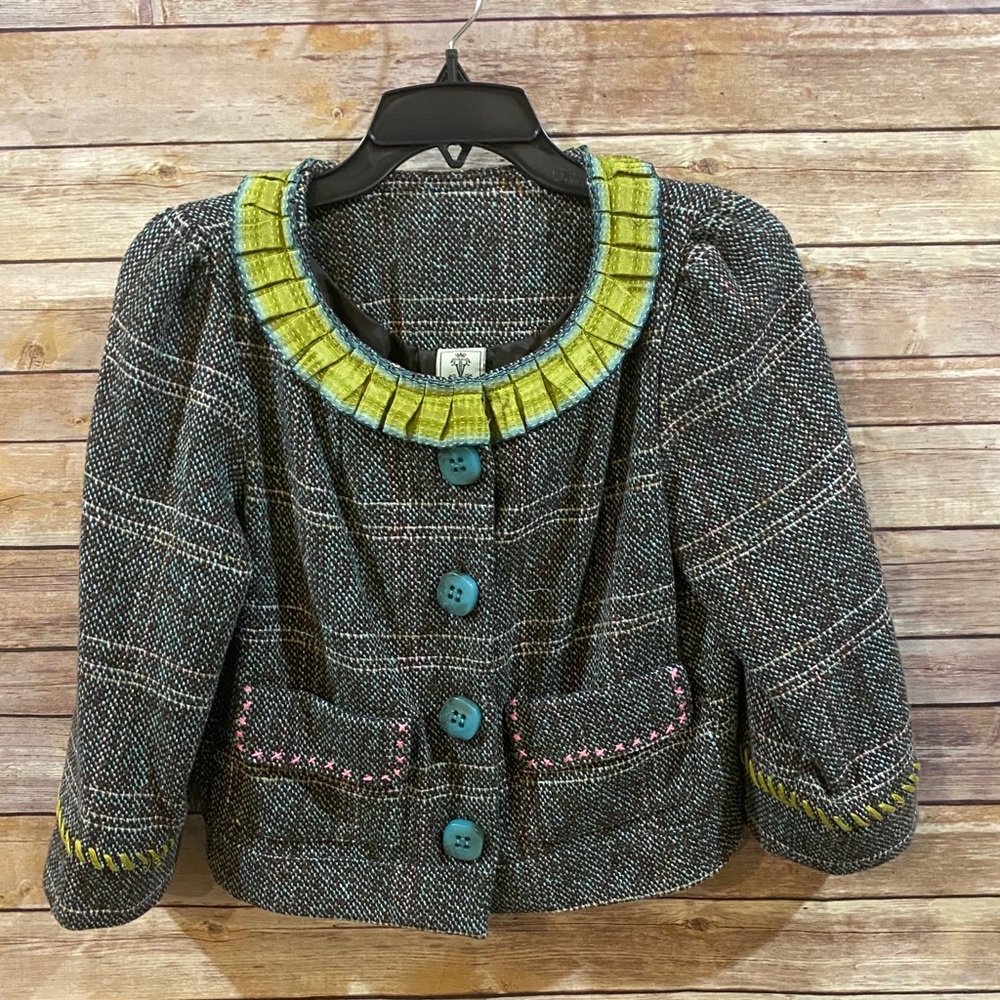 Virginia Taylor Cropped Blazer